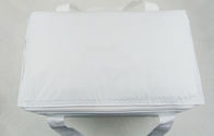600D polyester 24 kan Geïsoleerde Picknick in zakken doen, de Promotie Witte Kleur van de Lunchzak